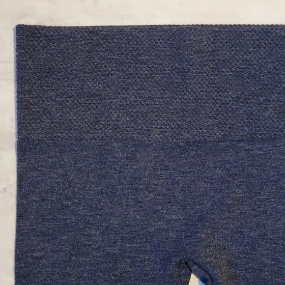 One 5 One Womens Navy Blue Textured Top Yoga Pants Small - Picture 2 of 4